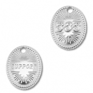 BY31® Anhänger aus Stainless Steel - Rostfreiem Engelszahlen 333 / Support Silver