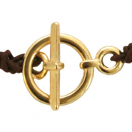 Metall DQ Kapitel Verschluss Gold (Nickelfrei)