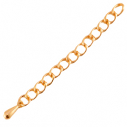 Metall DQ Verlängerungskette Rosegold (Nickelfrei)
