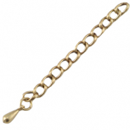 Metall DQ Verlängerungskette Antik bronze (Nickelfrei)