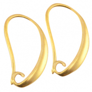 Metall DQ Ohrringe Gold (nickelfrei)