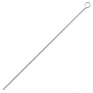 DQ Metall Kettelstift 70mm Antik silber (Nickelfrei)