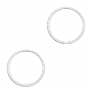 Zubehör Metall DQ dichter Ring 15mm Antik silber (Nickelfrei)