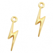 Anh&auml;nger Metall DQ Lightning Gold (Nickelfrei)