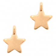 Anh&auml;nger Metall DQ Stern Rosegold (Nickelfrei)