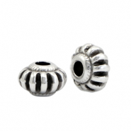 Perlen Metall DQ Deco Antik silber (Nickelfrei)