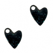Anhänger Plexx Herz Shimmery Black