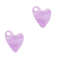 Anhänger Plexx Herz Lilac pink