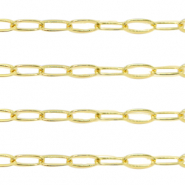 Zubehör Metall DQ Gliederkette Ankerkette Gold (Nickelfrei)