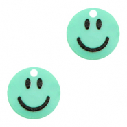 Anhänger Plexx Smiley Mint green
