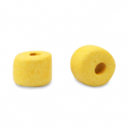 Perlen Griechische Keramik DQ 5mm Warm yellow