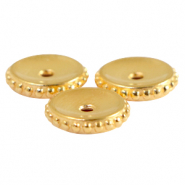 Perle Metall DQ Disc 11mm Gold (Nickelfrei)