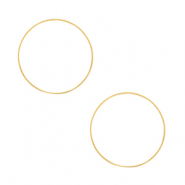 Zubehör Metall DQ Ring 10mm Gold (Nickelfrei)