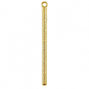 Anh&auml;nger Metall DQ Bar Gold (Nickelfrei)