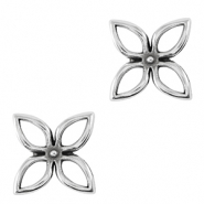 Anhänger Metall DQ Anhänger / Zwischenstück Flower Antik silber (Nickelfrei)