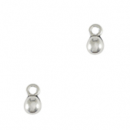 Anh&auml;nger Metall DQ Ball Antik silber (Nickelfrei)