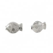 Perle Metall DQ Fish Antik silber (Nickelfrei)