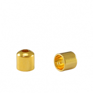 Endkappen Metall DQ Ø3.2mm Gold (Nickelfrei)