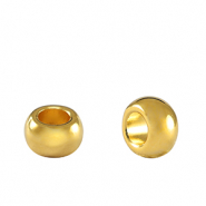 Perle Metall DQ Rondelle 7mm Gold (Nickelfrei)