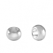 Perle Metall DQ Rondelle 7mm Antik silber (Nickelfrei)