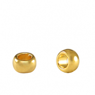 Perle Metall DQ Rondelle 5mm Gold (Nickelfrei)