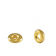 Perle Metall DQ Spacer Ring 6mm Gold (Nickelfrei)