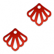 Statement-Anh&auml;nger Shell Metallic red