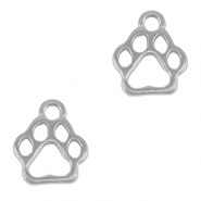 Anh&auml;nger Metall DQ Dog Paw Antik silber (Nickelfrei)