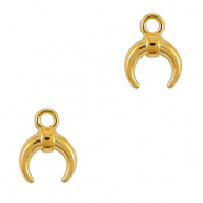 Anh&auml;nger Metall DQ Gold (Nickelfrei)