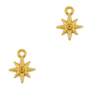 Anh&auml;nger Metall DQ Star Gold (Nickelfrei)