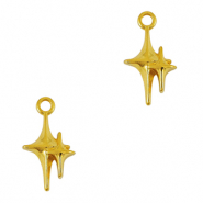 Anh&auml;nger Metall DQ Star Gold (Nickelfrei)