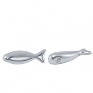 Perlen Metall DQ Fish Antik silber (Nickelfrei)