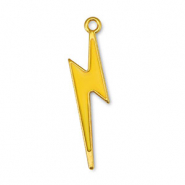 Anh&auml;nger Metall DQ Thunder Yellow-Gold (Nickelfrei)