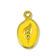 Anh&auml;nger Metall DQ Shell Yellow-Gold (Nickelfrei)
