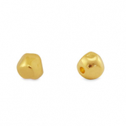 Perle Metall DQ Cube Gold (Nickelfrei)