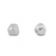 Perle Metall DQ Cube Antik silber (Nickelfrei)
