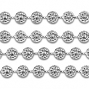 Zubehör aus Stainless Steel - Rostfreiem Stahl Gliederkette Round Silver