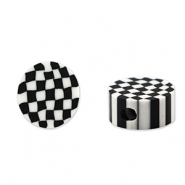 Perlen Polymer Black-white