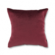 Schmuck Display Kissen Sammt Bordeaux red
