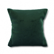 Schmuck Display Kissen Sammt Dark green