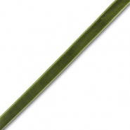 Samt-Schmuckband Moss green