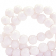 Glas Perlen 4 mm opaque Light pastel pink