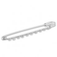 Zubeh&ouml;r Metall Ornamental Pin mit 10 &Ouml;sen Silver