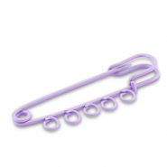 Farbiges Zubeh&ouml;r Ornamental Pin mit 5 &Ouml;sen Purple
