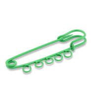 Farbiges Zubeh&ouml;r Ornamental Pin mit 5 &Ouml;sen Green