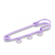 Farbiges Zubeh&ouml;r Ornamental Pin mit 3 &Ouml;sen Purple