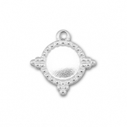 BY31&reg; Anh&auml;nger aus Stainless Steel - Rostfreiem mit Fassung f&uuml;r SS34 Flat Back Silver
