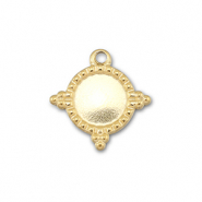 BY31&reg; Anh&auml;nger aus Stainless Steel - Rostfreiem mit Fassung f&uuml;r SS30 Flat Back Gold