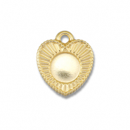 BY31&reg; Anh&auml;nger aus Stainless Steel - Rostfreiem mit Fassung f&uuml;r SS20 Flat Back Gold
