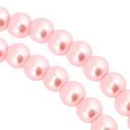 Glaswachs Perlen 6mm Pink